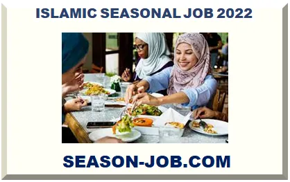 ISLAMIC SEASONAL JOB 2026