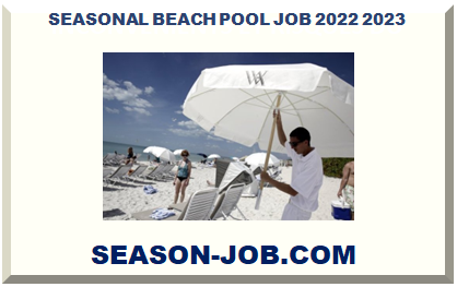 SEASONAL BEACH POOL JOB 2022 2023