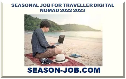 SEASONAL JOB FOR TRAVELLER NOMAD 2026