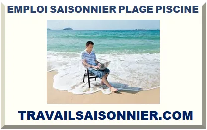 EMPLOI SAISONNIER PLAGE PISCINE 2026